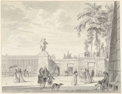 Die Tuilerien in Paris von Reinier Vinkeles (I)