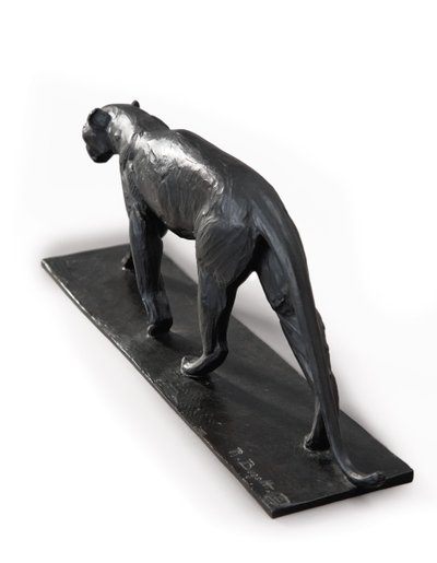 Gehender Leopard von Rembrandt Bugatti