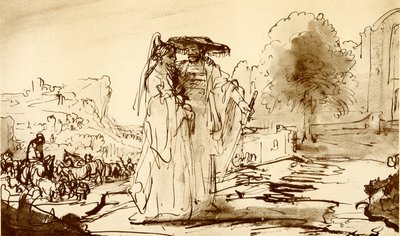 Jakob und Rahel von Rembrandt van Rijn