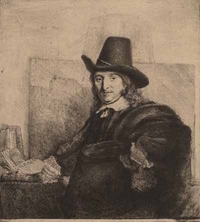 Jan Asselijn, ca. 1647 von Rembrandt van Rijn