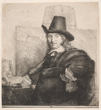 Jan Asselyn, Maler von Rembrandt van Rijn