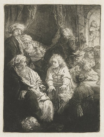 Joseph erzählt seine Träume von Rembrandt van Rijn