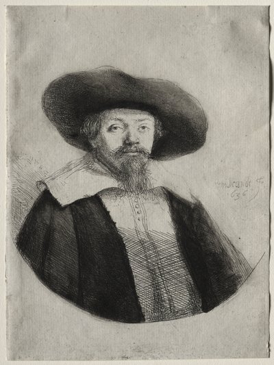 Samuel Manasseh Ben Israel von Rembrandt van Rijn