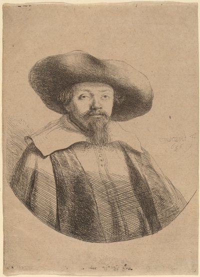 Samuel Menasseh ben Israel von Rembrandt van Rijn