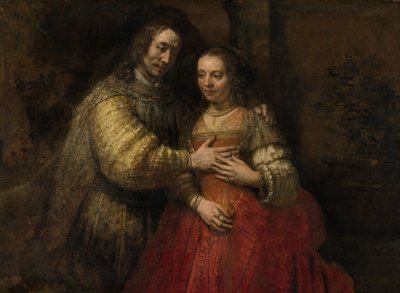 Die jüdische Braut, ca. 1667 von Rembrandt van Rijn