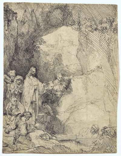 Die Auferweckung des Lazarus von Rembrandt van Rijn