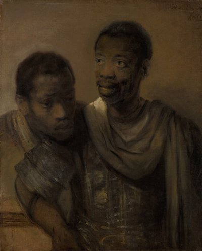 Zwei Schwarze, 1661 von Rembrandt van Rijn