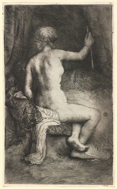 Frau mit dem Pfeil von Rembrandt van Rijn