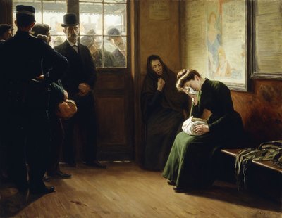Abfahrt der Gefangenen von Remy Cogghe