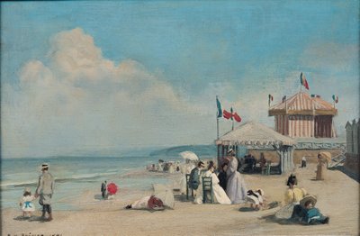 Der Strand von Cabourg von René François Xavier Prinet