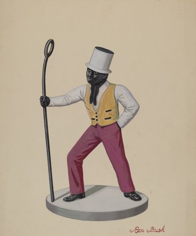 Gusseiserner Dobbie, ca. 1936 von Rex F Bush