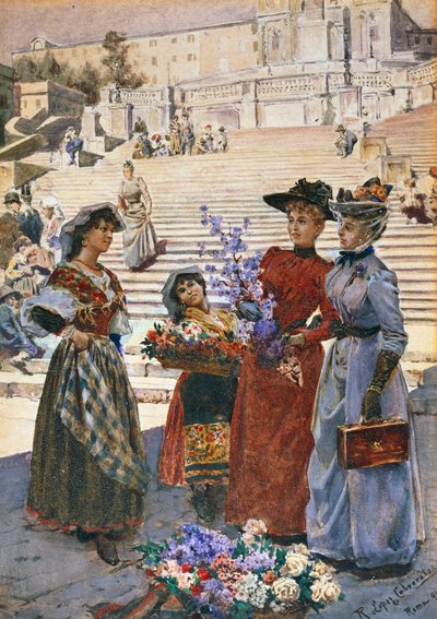 Piazza di Spagna in Rom von Ricardo Lopez Cabrera