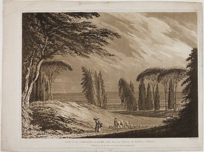 Ansicht der Campagna von Rom von Richard Cooper II