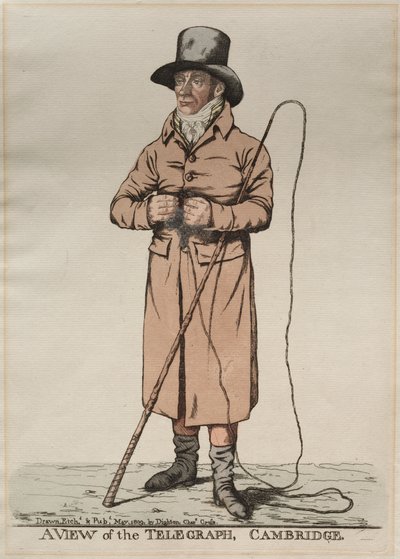 Eine Ansicht des Telegraphen, Cambridge von Richard Dighton