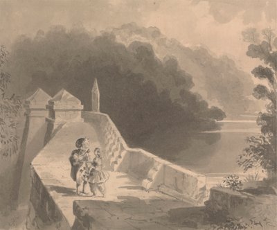 Blaubart gibt Fatima die Schlüssel von Richard Doyle