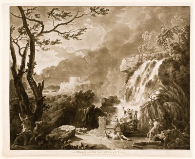 Meleager und Atalanta, ca. 1770-1800 von Richard Earlom