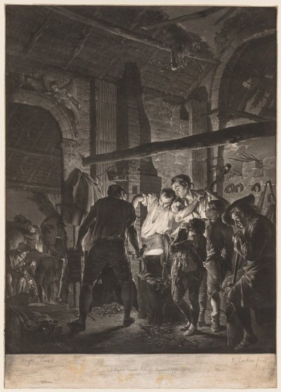 Der Schmied, 1771 von Richard Earlom