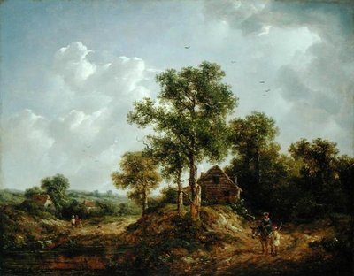 In der Nähe von Sevenoaks, Kent von Richard Hilder