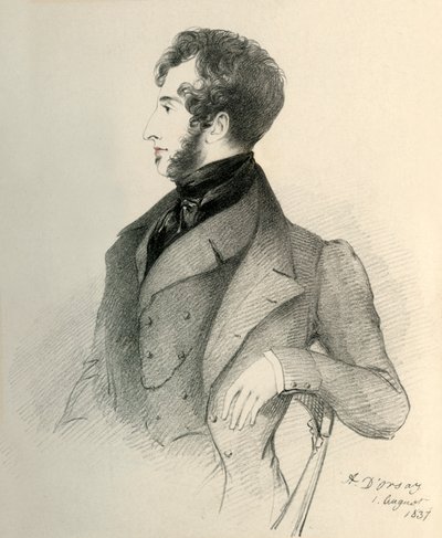 Edward Lytton Bulwer, 1837 von Richard James Lane
