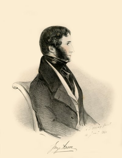 George Anson, 1840 von Richard James Lane