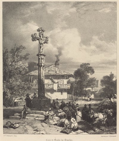 Croix de Moulin-les-Planches von Richard Parkes Bonington