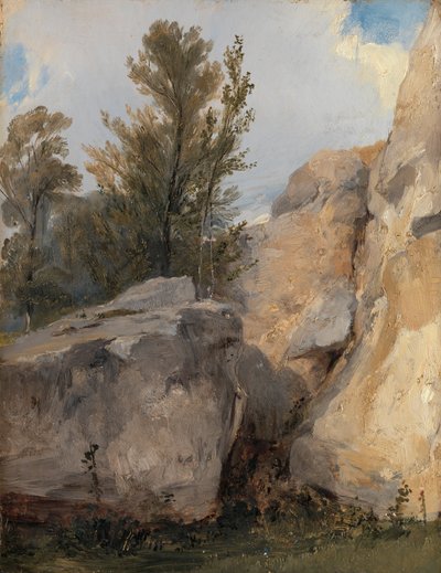 Im Wald von Fontainebleau von Richard Parkes Bonington