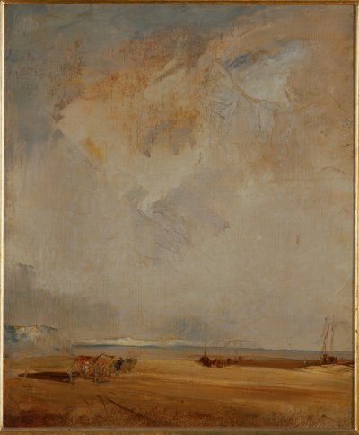 Küste in der Normandie von Richard Parkes Bonington