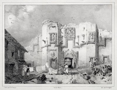Altes Tor in Stirling, 1826 von Richard Parkes Bonington