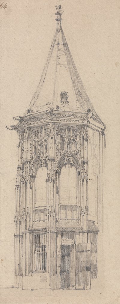 Justizpalast, Rouen von Richard Parkes Bonington