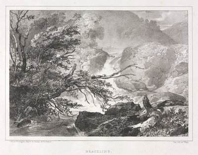 Malerische Ansichten von Schottland: Brackline, 1826 von Richard Parkes Bonington