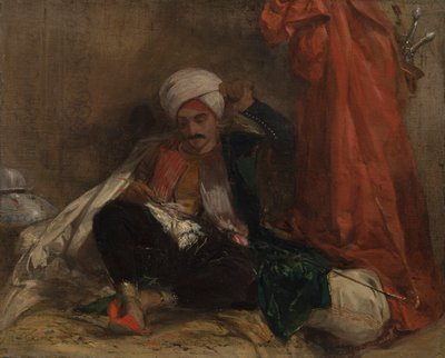 Sitzender Türke von Richard Parkes Bonington