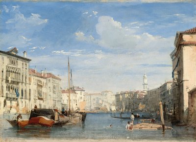 Der Canal Grande, 1826-1827 von Richard Parkes Bonington