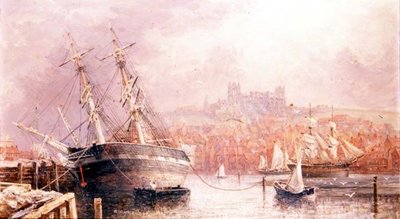 Whitby Hafen von Richard Weatherill