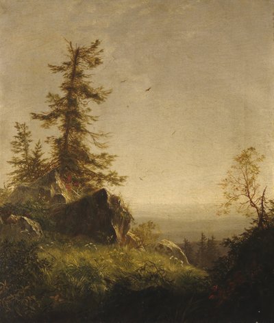 Morgen auf dem Berg von Richard William Hubbard