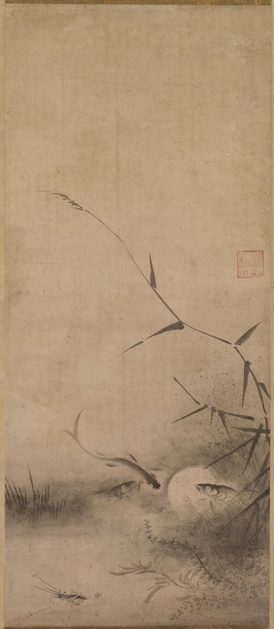Fische und Seetang, 16. Jahrhundert von Rinkyo