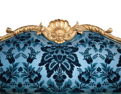 Ein George III vergoldetes Holzsofa von Robert Adam