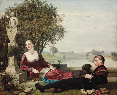 Heloise und Abelard von Robert Bateman