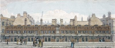 Monkwell Street, London, 1818 von Robert Blemmell Schnebbelie