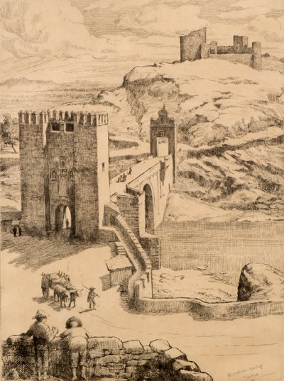 Alcántara-Brücke, Toledo von Robert Bryden