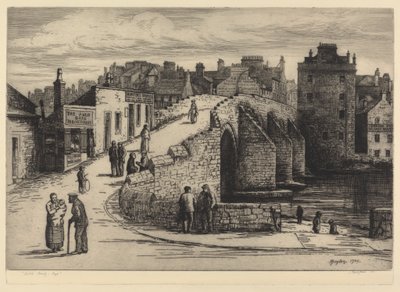 Auld Brig, Ayr von Robert Bryden