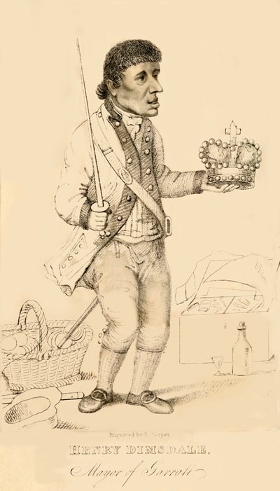 Henry Dimsdale, Bürgermeister von Garratt, 1821 von Robert Cooper