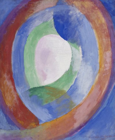 Formes circulaires, lune no. 1 von Robert Delaunay
