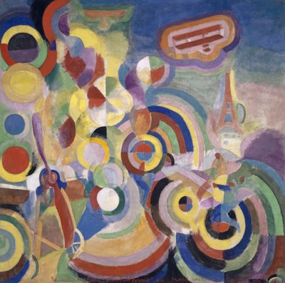 Hommage an Blériot von Robert Delaunay