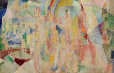 La ville de Paris, Skizze, 1911-1912 von Robert Delaunay