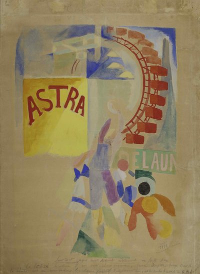 Das Team von Cardiff, 1912-1913 von Robert Delaunay