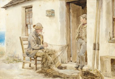 Netze flicken, Skye von Robert E. Groves