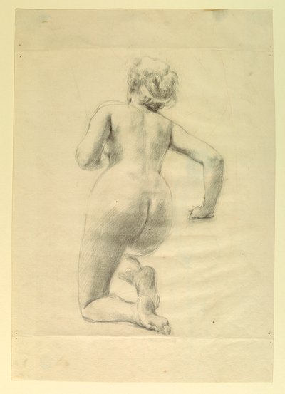 Zeichnung, Figurenstudie von Robert Frederick Blum