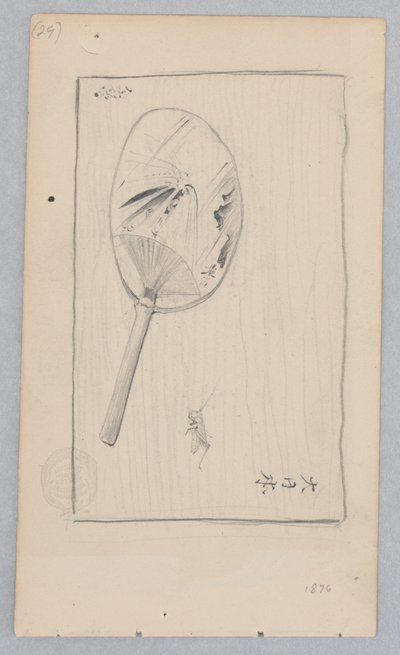 Japanischer Fächer von Robert Frederick Blum