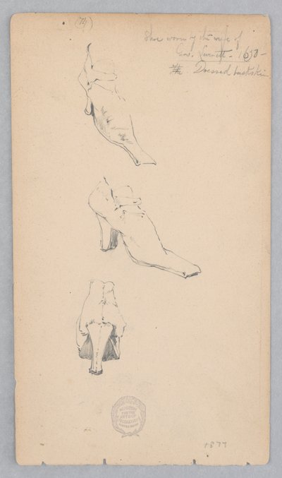 Schuh von Robert Frederick Blum