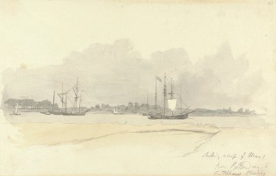 Blick über die Maas von Rotterdam von Robert Hills